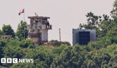 North Korea leader denies removing propaganda loudspeakers at border