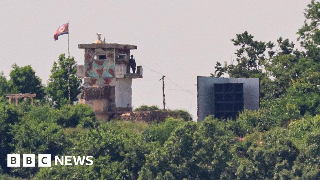 North Korea leader denies removing propaganda loudspeakers at border
