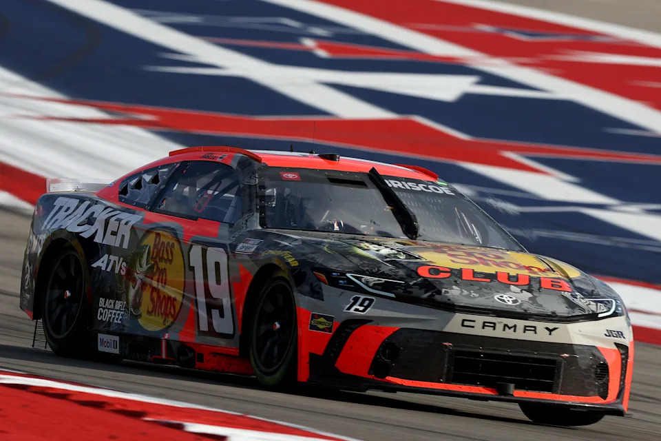 We've grown accustomed to seeing Chase Briscoe's No. 19 Toyota among the leaders.
