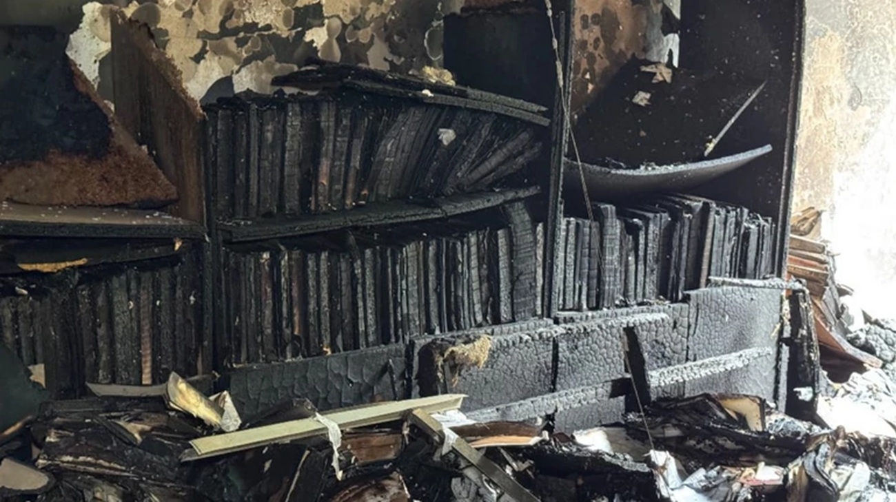 Sumy State University loses 60,000 books due to Russian attacks – photos
