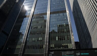S&P/TSX composite index closes lower, U.S. markets mixed amid trade worries