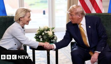 Donald Trump backs down from 250% EU pharma tariff in deal