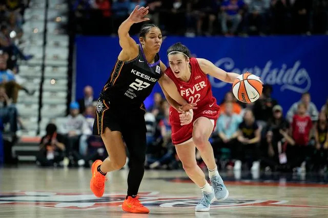 Joe Buglewicz/Getty Caitlin Clark plays on Sept. 25, 2024 in Connecticut