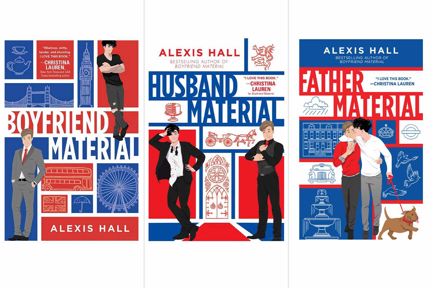 Alexis Hall Reveals the Cover for 'Father Material' (Exclusive)