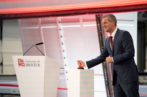 Peter Kyle, Secretary of State for Science, Innovation, and Technology, switches on Isambard-AI