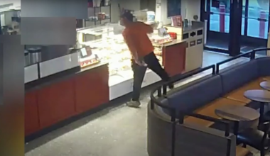 Peel police searching for man who spat on Tim Hortons employee in alleged ‘hate-motivated assault’ - CTV News