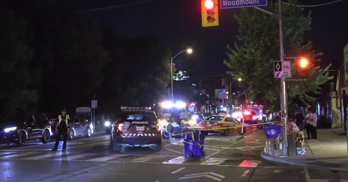 Motorcyclist struck in Toronto’s east end