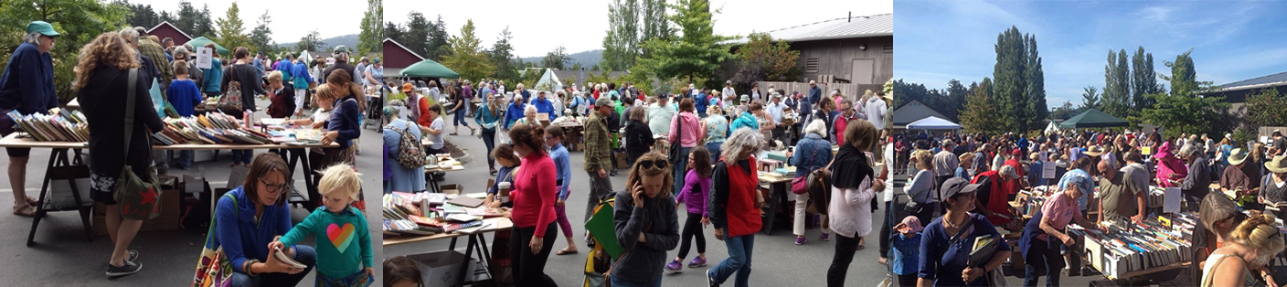 Getting ready for Library Fair