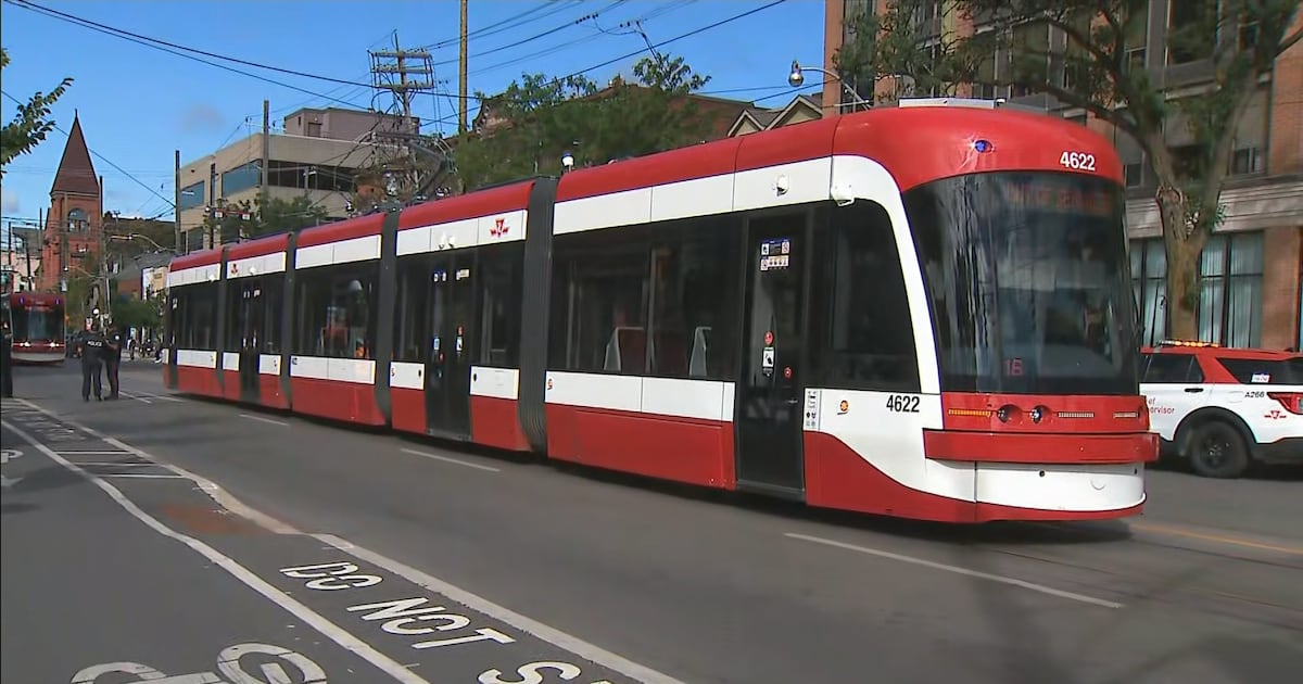 Stabbing reported on streetcar in Toronto’s downtown core