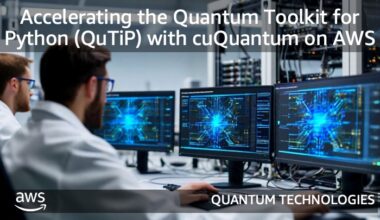 Accelerating the Quantum Toolkit for Python (QuTiP) with cuQuantum on AWS