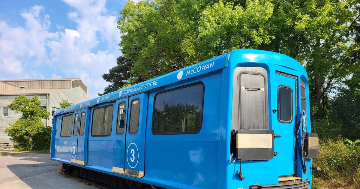 Scarborough RT car will be station for Toronto Zoo train ride