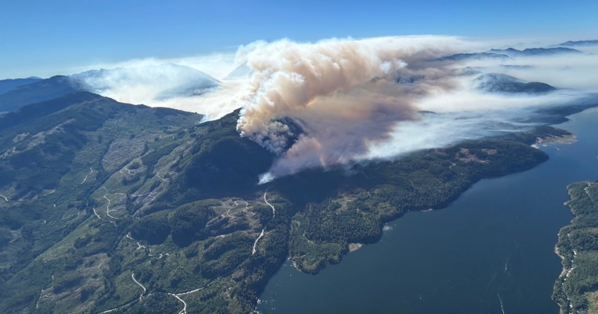 Rainfall slows Vancouver Island wildfire’s growth, brings new challenges - CTV News