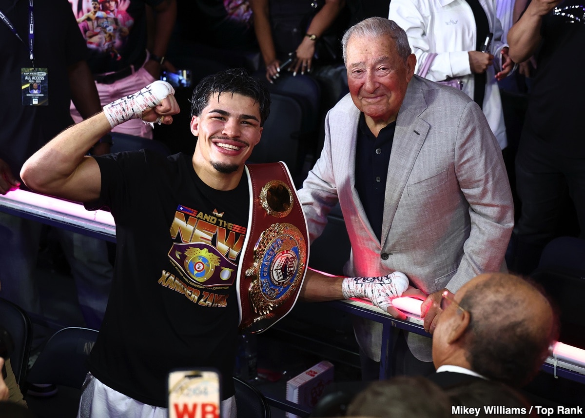 Image: Oscar De La Hoya's Message to Xander Zayas: DAZN, PPV, Las Vegas and Vergil Ortiz Jr. are Waiting