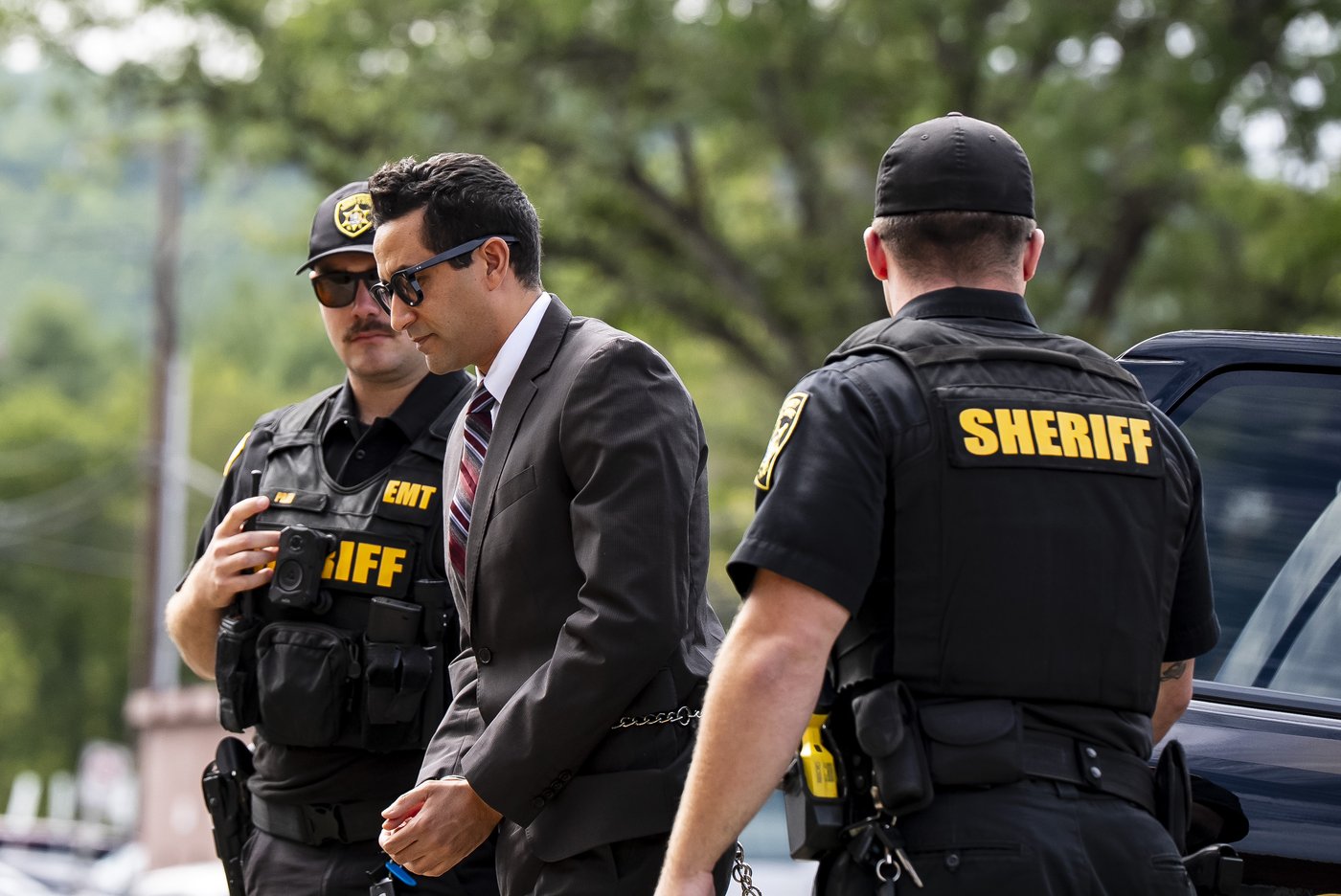 Man accused of drowning his nine-year-old daughter in New York makes court appearance