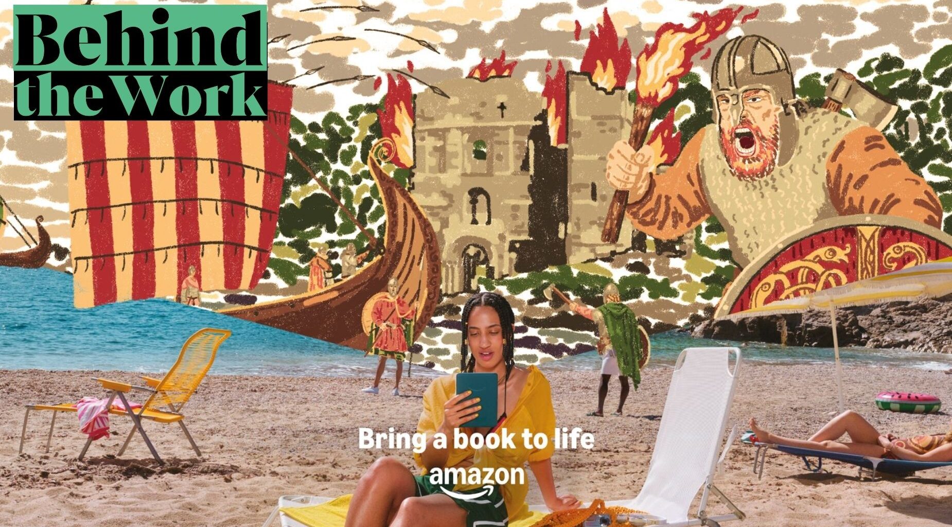 Words Animate Worlds in ‘Bring a Book to Life’ for Amazon Books