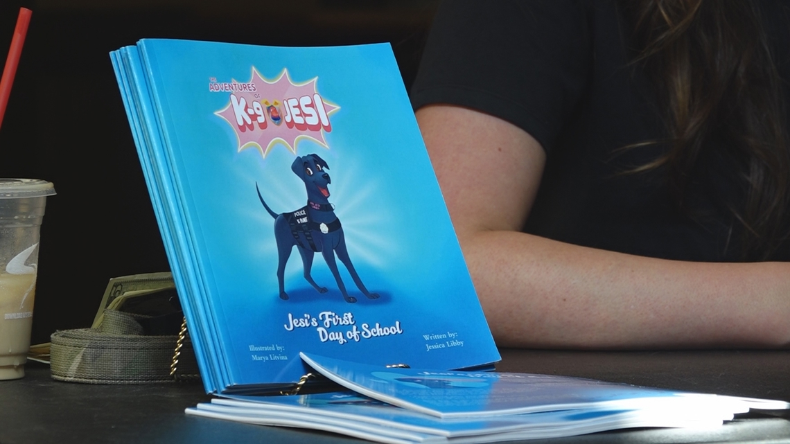 Bangor police K-9 inspires book to help kids beat first-day-of-school jitters