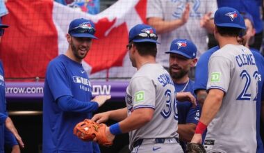 Blue Jays set MLB record for hits in a 3-game series to complete sweep of Rockies