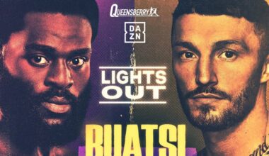 Joshua Buatsi vs Zach Parker headlines Nov. 1 Queensberry card