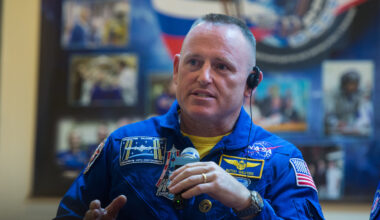 NASA Astronaut at speaking event