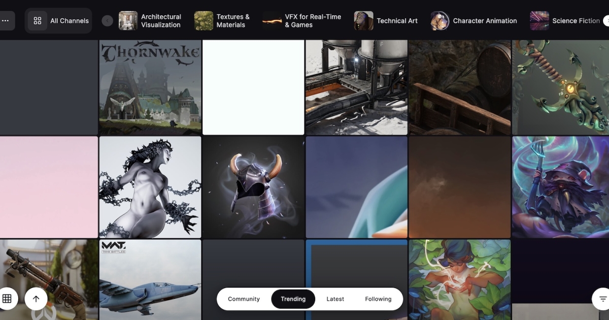 What's Going On With Artwork Thumbnails on ArtStation?