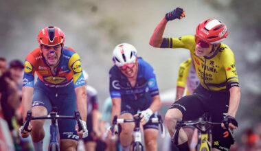 Vingegaard takes early Vuelta lead in mountaintop photo finish of crash-marred stage 2