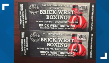 Brick West hosting Spokane Boxing event Sept. 6