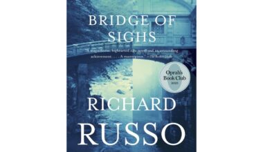 Oprah Winfrey picks Richard Russo's 'Bridge of Sighs' for her book club