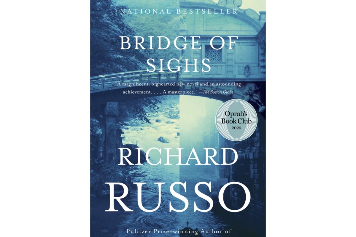 Oprah Winfrey picks Richard Russo's 'Bridge of Sighs' for her book club