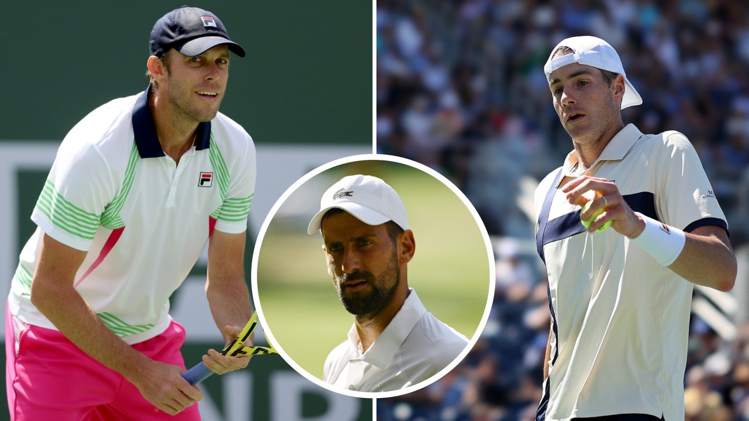 Sam Querrey and John Isner both make the same retirement prediction about Novak Djokovic, 'I think you're right'