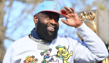 Rick Ross has one of the largest pools in the country. Life is going swimmingly for the hip-hop legend