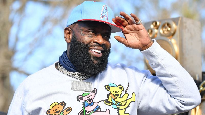 Rick Ross has one of the largest pools in the country. Life is going swimmingly for the hip-hop legend