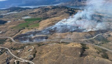 VIDEO: Crews mopping up Vernon's 103-hectare wildfire