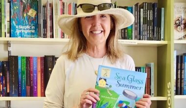 Summers spent in St. Martins inspired children's story Sea Glass Summer