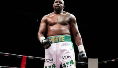 Dillian Whyte, boxing Moses Itauma Saturday on DAZN.