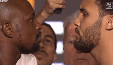 Itauma and Whyte look strong and fit at weigh-in