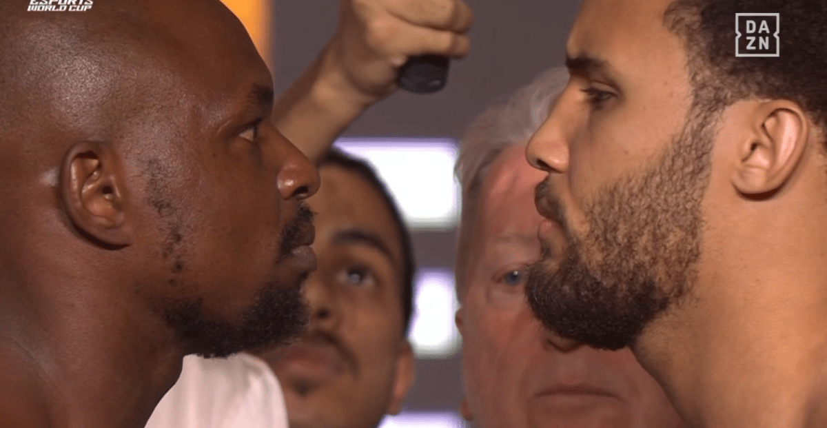 Itauma and Whyte look strong and fit at weigh-in