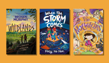 Book covers of Wildlands, When The Storm Comes and The Notwitches