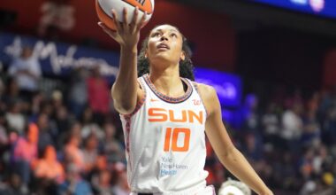 Sun beat Mystics to end 13-game road losing streak