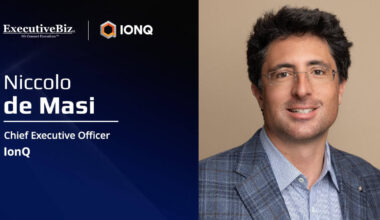 Niccolo de Masi, CEO of IonQ. De Masi comments about IonQ's recent quantum computing project