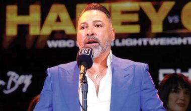 Oscar De La Hoya Says Even At His Very Best There Is One Champion Who Would Always Beat Him