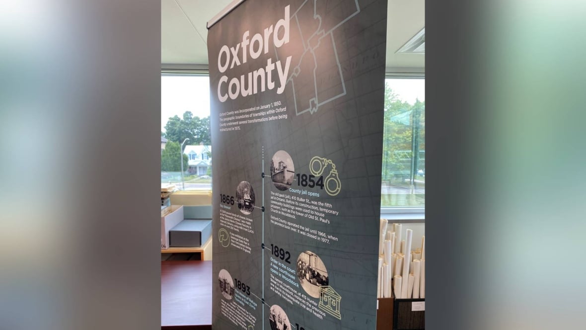 Archivists have narrowed a timeline for historic events that took place in Oxford County over the last 175 years. 