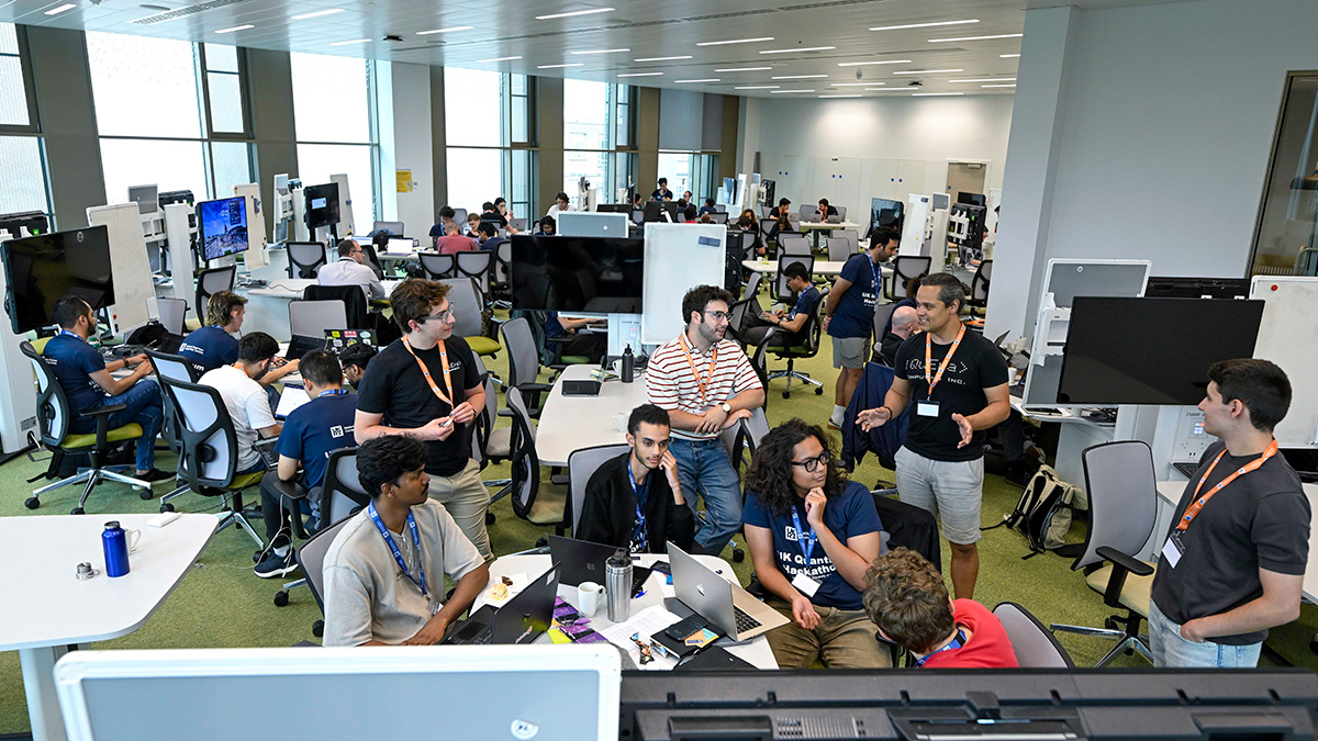 quantum hackathon day 1 NQCC