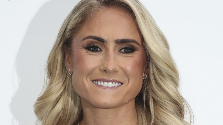 Steph Houghton at the Women's Football Awards 2024. Pic: John Rainford/ Cover Images via AP