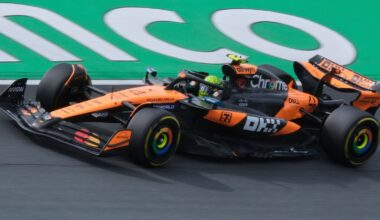 Dutch GP: Lando Norris sets blistering Zandvoort practice pace from Oscar Piastri as Max Verstappen beaches Red Bull in gravel | F1 News
