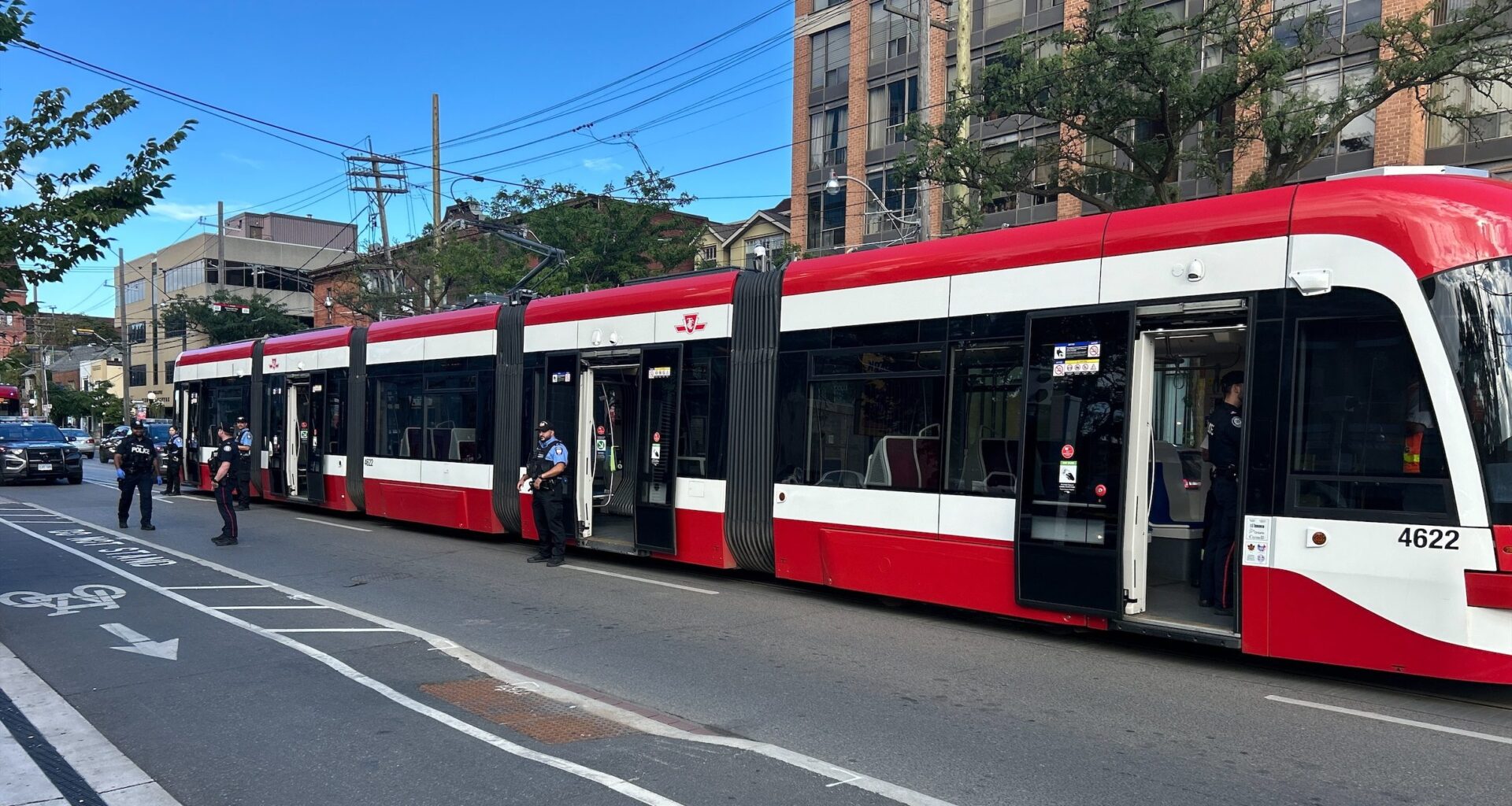 Two stabbed on TTC streetcar, suspect arrested: police