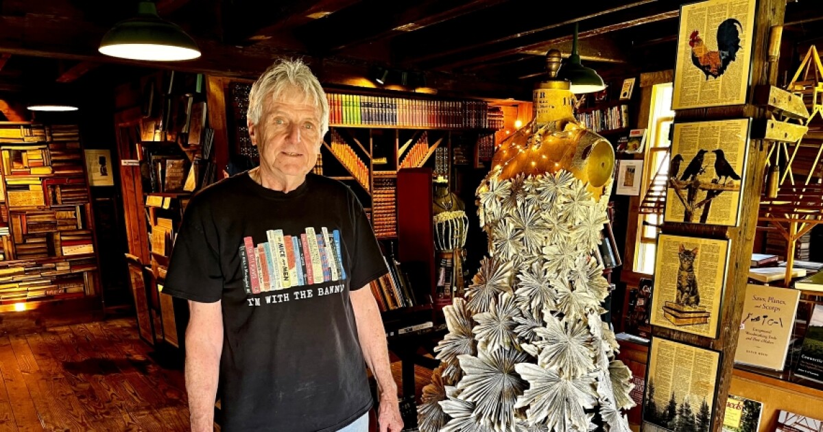 At Shaker Mill books are sacred and for sale