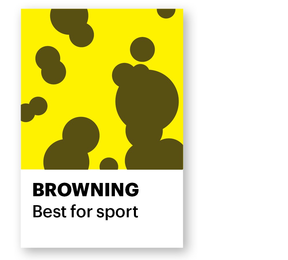 Illustration of Browning: Best for sport.