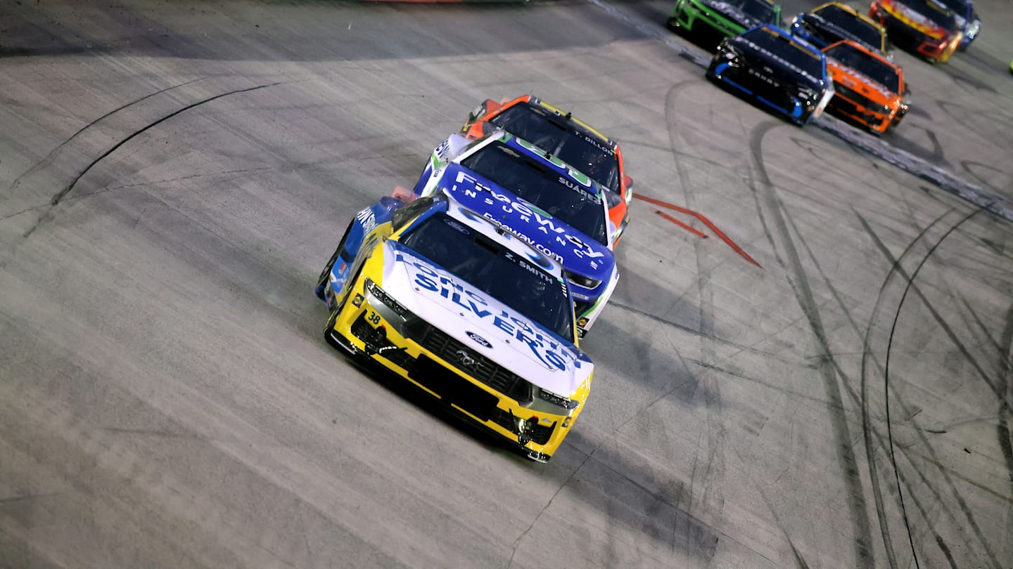 Zane Smith, Front Row Motorsports, Bristol Motor Speedway, NASCAR Cup Series
