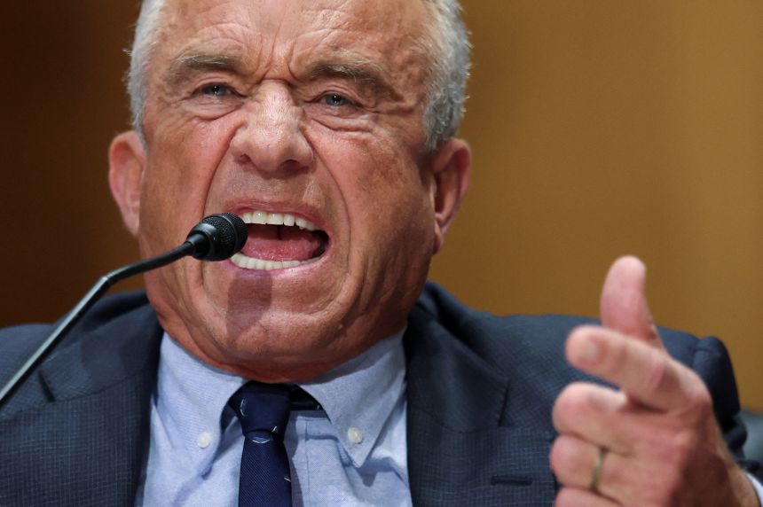 Health and Human Services Secretary Robert F. Kennedy Jr., testifies before a Senate Finance Committee hearing on September 4.