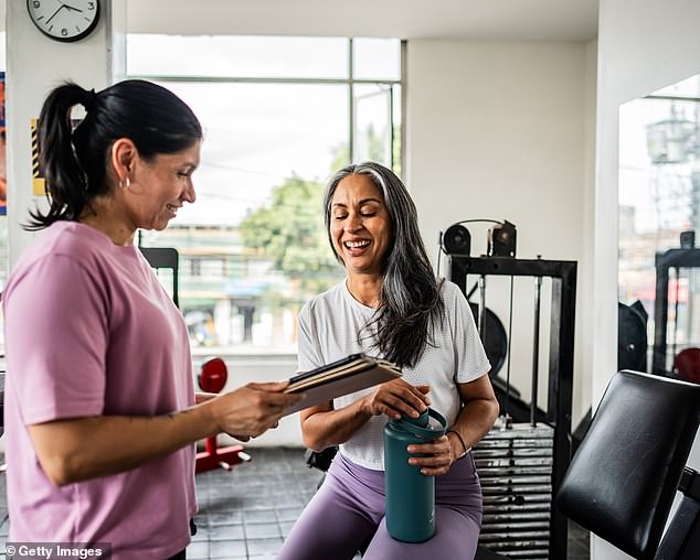 Researchers in Australia found resistance training and high-intensity interval training (HIIT) may slow cancer cell growth (stock image)